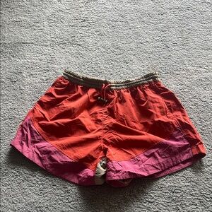 lululemon athletica Red and Purple Athletic Shorts